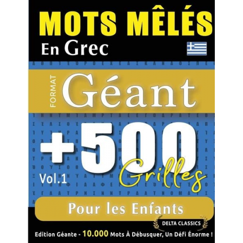 Delta Classics - Mots Mêlés En Grec Format Géant