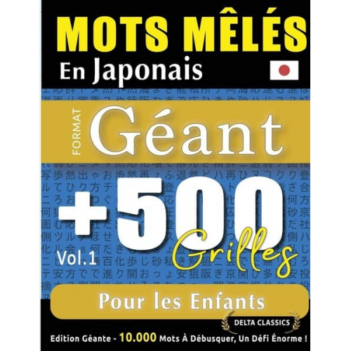 Delta Classics - Mots Mêlés En Japonais Format Géant