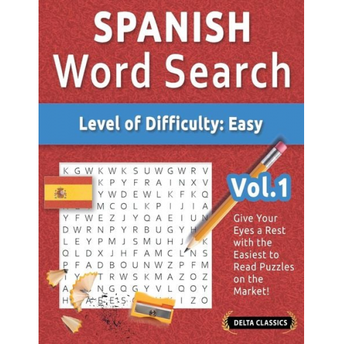 Delta Classics - Spanish Word Search - Level Of Difficulty