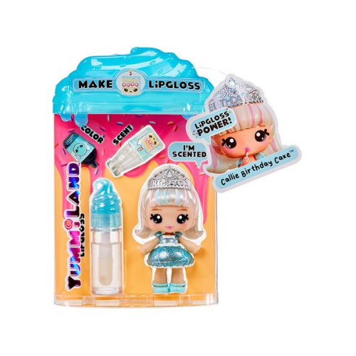 Yummiland Lipgloss Doll- Callie Birthday Cake