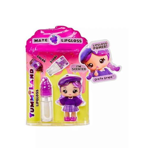 Yummiland Lipgloss Doll- Greta Grape