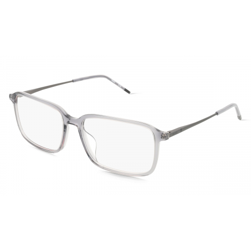 Hugo 108878 Herren-Brille inkl. Gläser Vollrand Eckig Acetat-Gestell 39mm/16mm/145mm, Grau