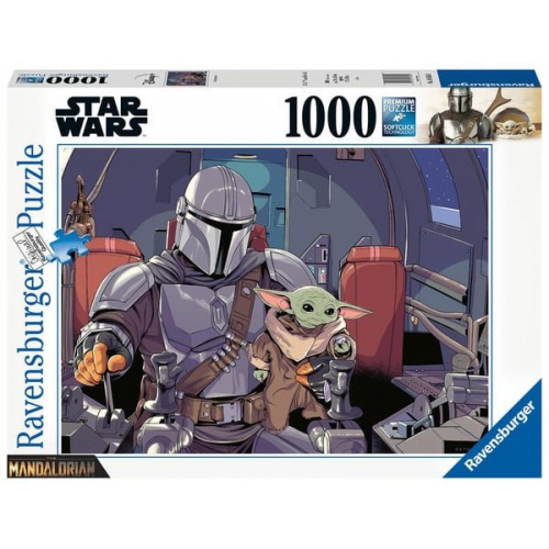 Puzzle Ravensburger The Mandalorian 1000 Teile