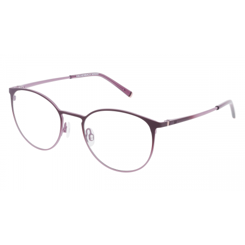 HUMPHREY’S eyewear 582382 Herren-Brille inkl. Gläser Vollrand Panto Metall-Gestell 51mm/19mm/140mm, Pink