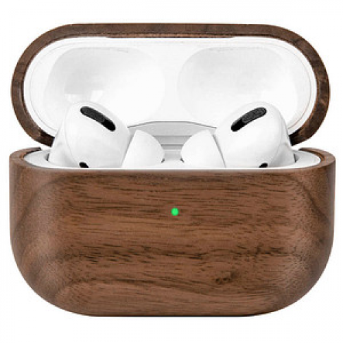 WOODCESSORIES AirCase Schutzhülle für Apple AirPods Pro braun