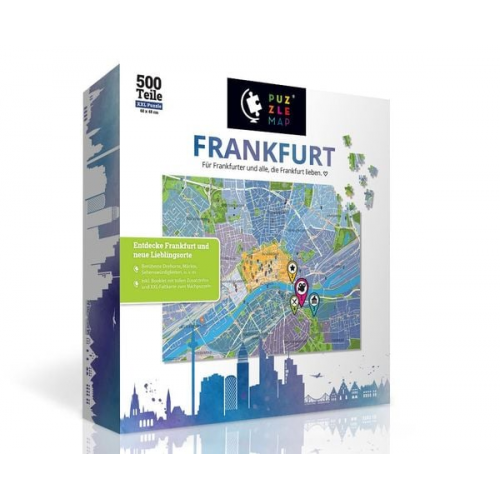 Frankfurt - XXL Puzzle 500 Teile