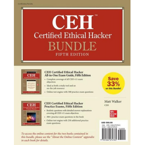 Matt Walker - CEH Certified Ethical Hacker Bundle