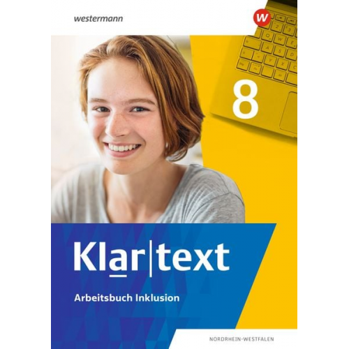 Klartext 8. Arbeitsbuch Inklusion. Differenzierende Ausgabe für Nordrhein-Westfalen