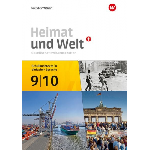 Heimat und Welt Plus 9 / 10. Schulbuchtexte in einfacher Sprache. Für Berlin und Brandenburg