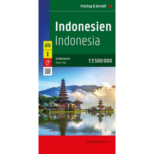 Indonesien, Straßenkarte 1:3.200.000, freytag & berndt