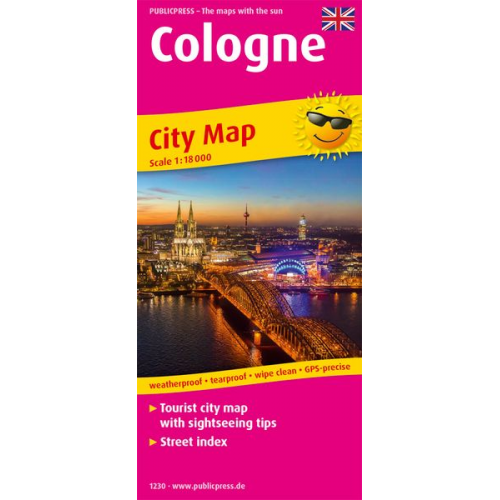 Cologne City Map (engl)