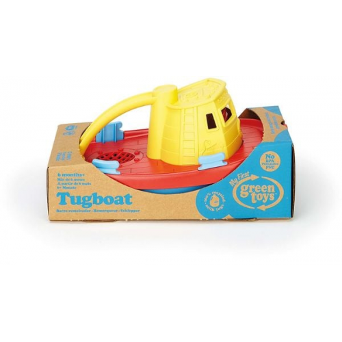 Green Toys - Schleppboot gelb