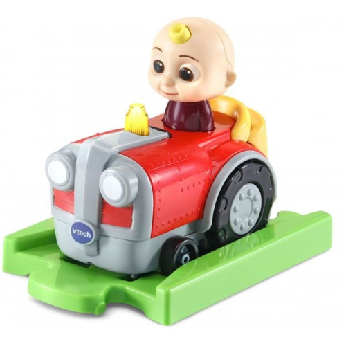 Tut Tut Baby Flitzer - CoComelon - JJs Traktor inkl. Schiene