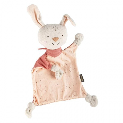 Sigikid - Schnuffeltuch Hase, Yellow