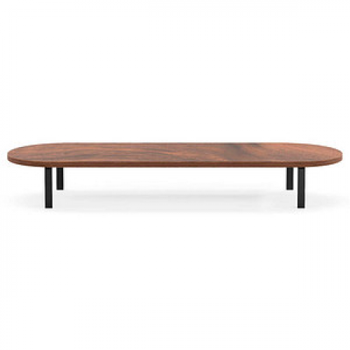 WOODCESSORIES Monitorständer Single Walnuss