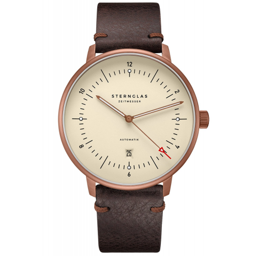 Sternglas S02-NX42-VI17 Herrenuhr Naos XL Automatik Alabaster Bronze/Braun