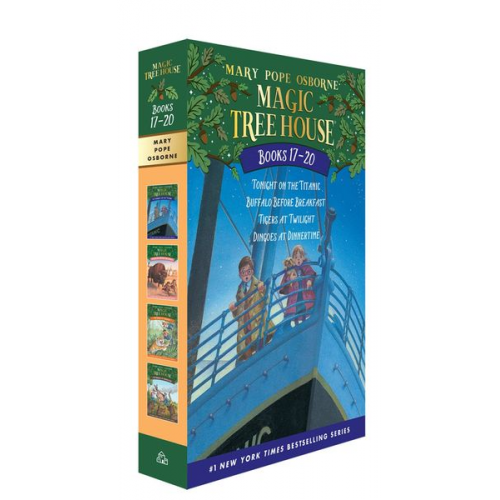 Mary Pope Osborne - Magic Tree House Books 17-20 Boxed Set