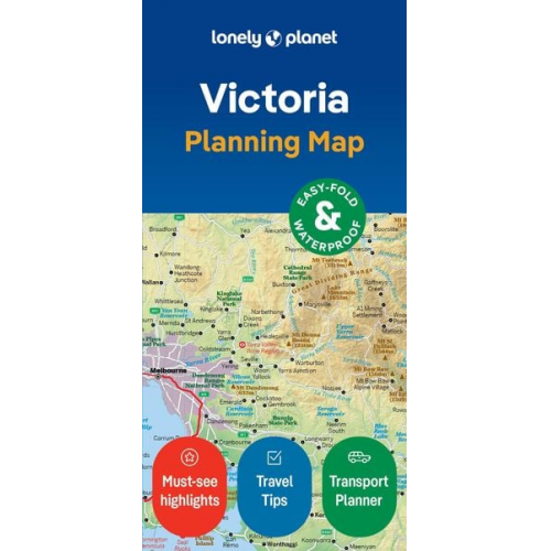 Lonely Planet Victoria Planning Map
