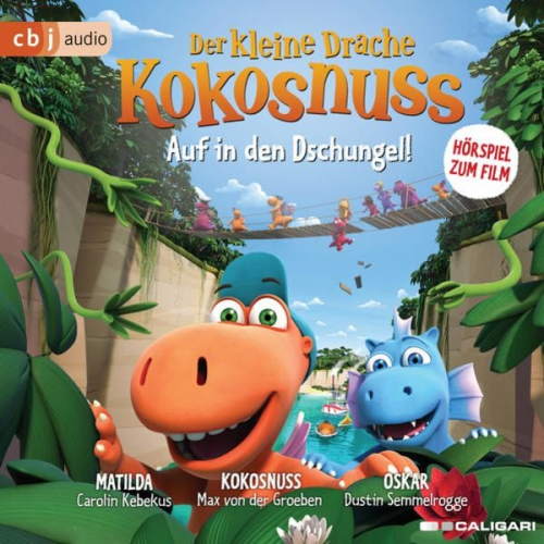 Martin Nusch Tony Power Gabriele Walther Mark Slater - Der kleine Drache Kokosnuss – Auf in den Dschungel