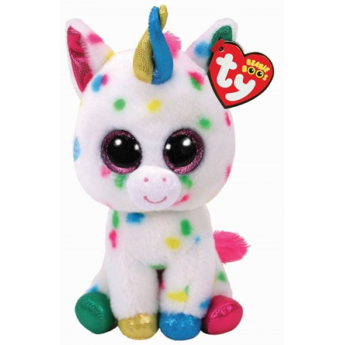 Ty - Beanie Boos - Harmonie, Einhorn bunt 15cm