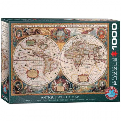 Eurographics 6000-1997 - Orbis Geographica Antike Weltkarte, Puzzle, 1.000 Teile