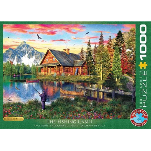 Eurographics 6000-5376 - Die Anglerhütte von Dominic Davison , Puzzle, 1.000 Teile