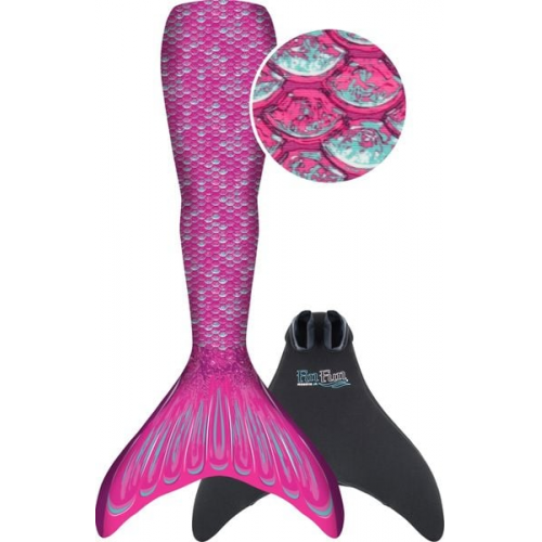 Fin Fun Meerjungfrau Mermaidens pink S/M