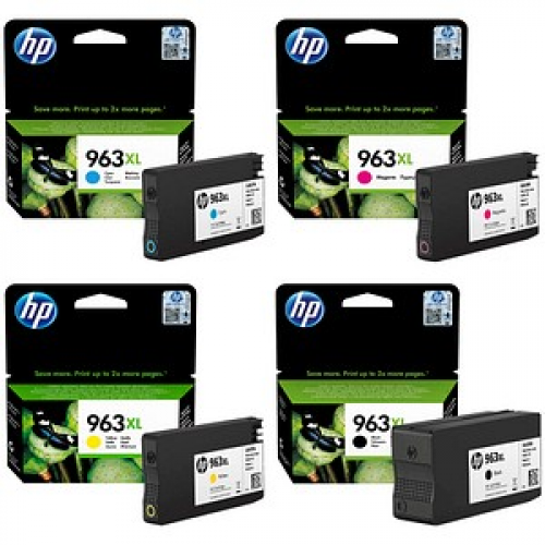 HP 963XL (3YP35AE) schwarz, cyan, magenta, gelb Druckerpatronen, 4er-Set