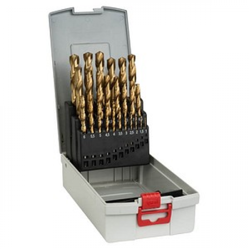 AKTION: BOSCH ProBox HSS-TiN Metallbohrer-Set, 25-teilig mit Prämie nach Registrierung