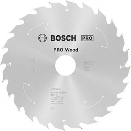 AKTION: BOSCH PRO Wood Kreissägeblatt 190,0 mm, 24 Zähne mit Prämie nach Registrierung