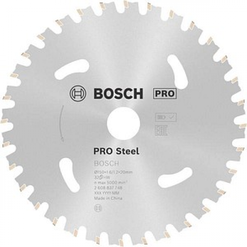 AKTION: BOSCH PRO Steel Kreissägeblatt 150,0 mm, 36 Zähne mit Prämie nach Registrierung