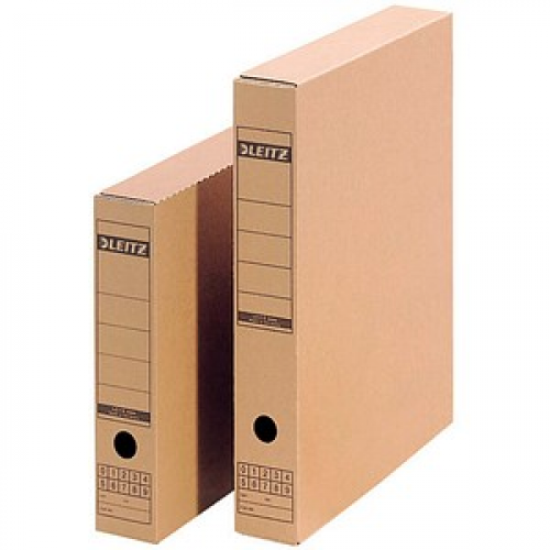 25 LEITZ Archivboxen braun 7,0 x 43,5 x 32,5 cm