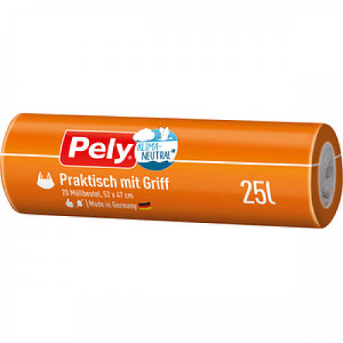 Pely Müllbeutel 25,0 l weiß, 20 St.