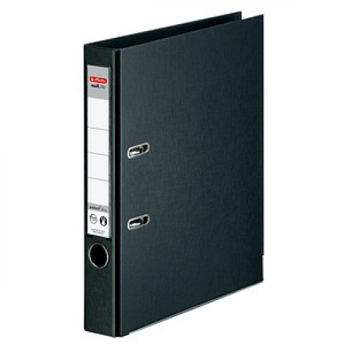 herlitz maX.file protect plus Ordner schwarz Kunststoff 5,0 cm DIN A4