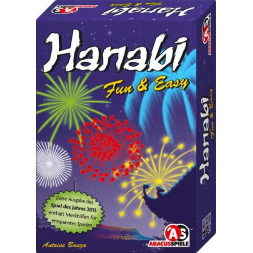 Asmodee ACUD0003 - Hanabi Fun & Easy, Kartenspiel