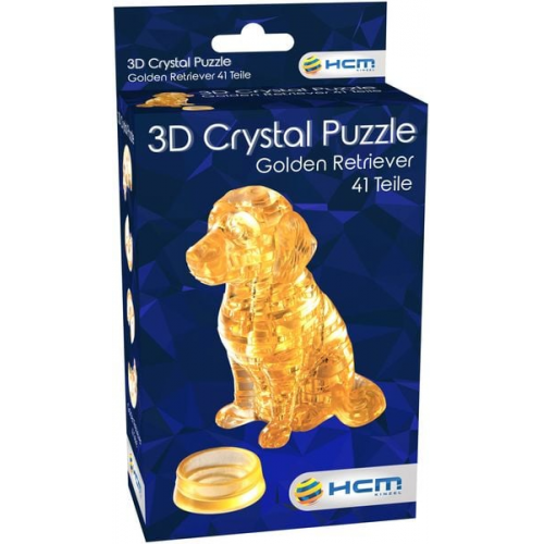 Jeruel Industrial - Crystal Puzzle - Golden Retriever