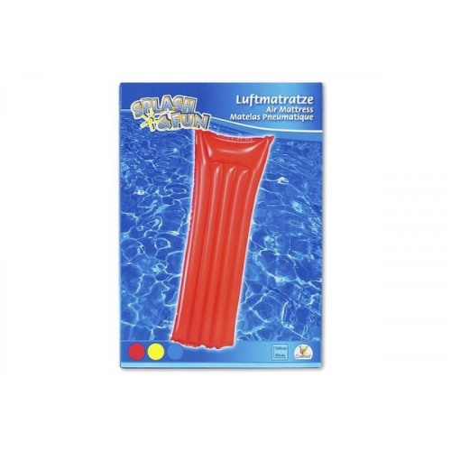 SPLASH & FUN Luftmatratze, 3-fach sort. L 170 x B 68 cm