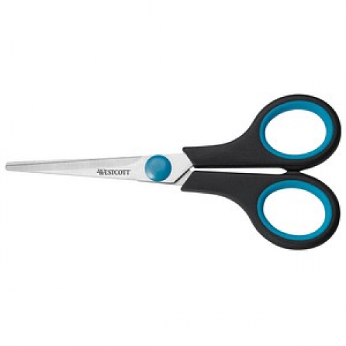 WESTCOTT Schere Easy Grip schwarz-blau 14,0 cm