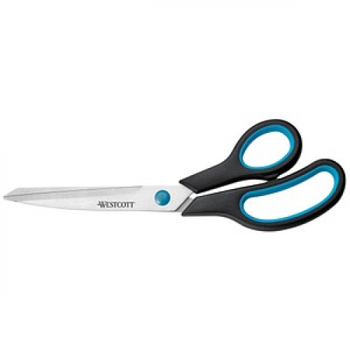 WESTCOTT Schere Easy Grip schwarz-blau 25,0 cm