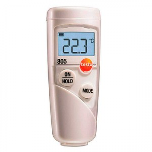 testo 805 Infrarot-Lebensmittelthermometer weiß