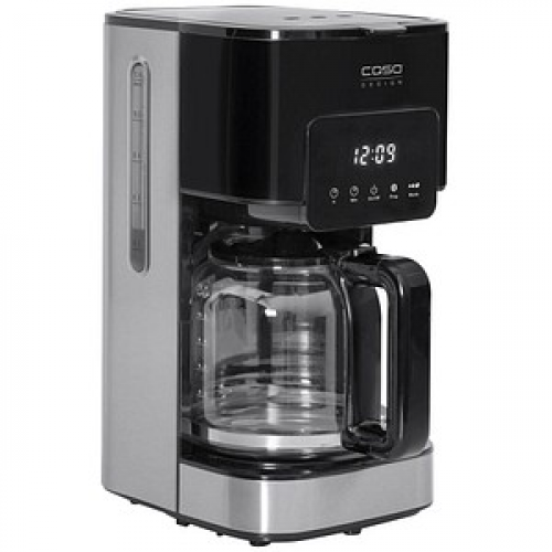 caso® Coffee Taste & Style Kaffeemaschine schwarz, 12 Tassen