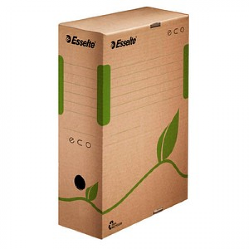 25 Esselte Archivboxen ECO braun 10,0 x 23,3 x 32,7 cm