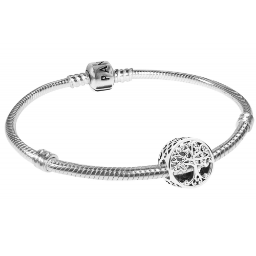 Pandora 51783 Damen-Armband Silber 925 mit Charm Familienwurzeln