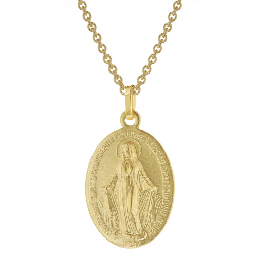 trendor 51930 Milagrosa Gold 333/8K Madonna mit vergoldeter Silberkette