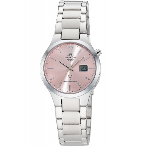 Master Time MTLA-10914-81M Damen Funk-Armbanduhr Lady Line Rosa