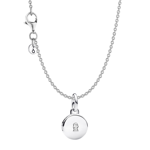 Pandora 68103 Damen-Halskette Silber Aufklappbares Liebesschloss Set