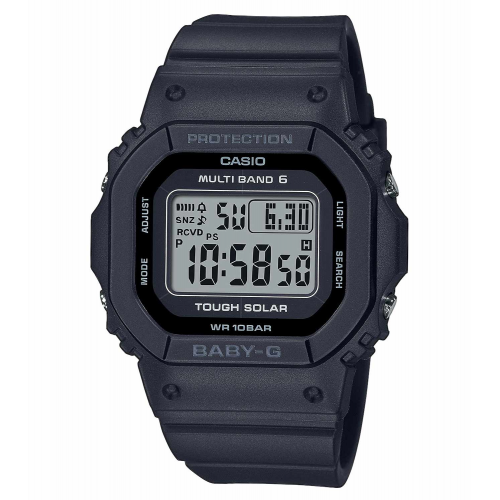 Casio BGD-5650-1ER Baby-G Funk Solar Damen- und Jugenduhr Schwarz