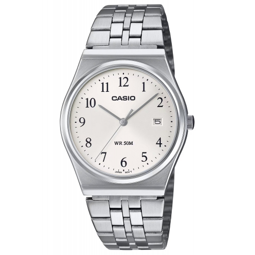 Casio MTP-B145D-7BVEF Uhr in Unisexgröße Quarz Stahl/Silberfarben