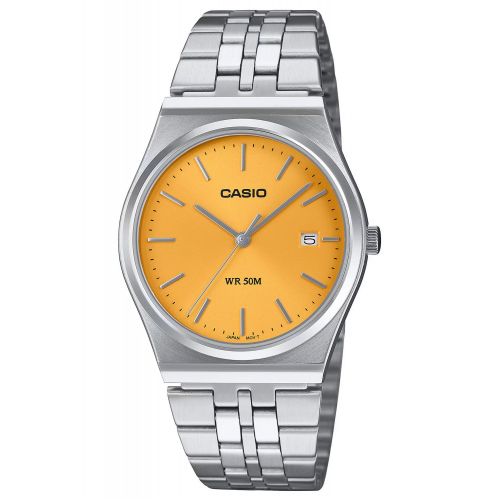 Casio MTP-B145D-9AVEF Armbanduhr Quarz Stahl/Gelb