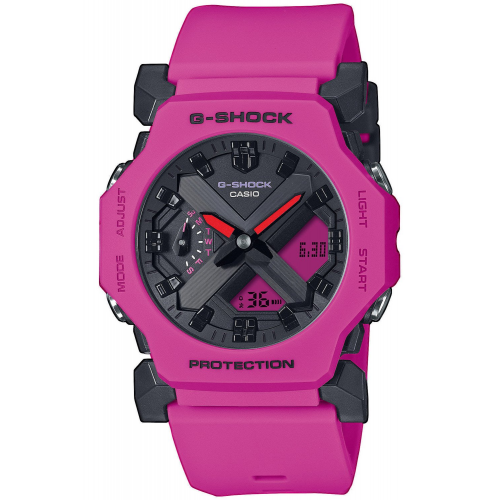 Casio GA-2300-4AER G-Shock Classic Ana-Digi Armbanduhr Magenta